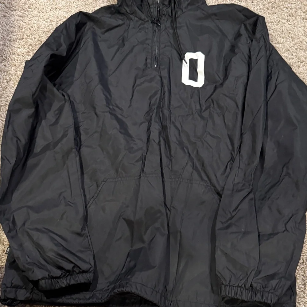 Obey Black Windbreaker Jacket - Picture 2 of 6